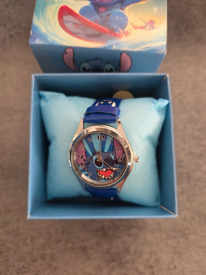 [NEUF] Montre enfant Stitch bleue - photo numéro 2