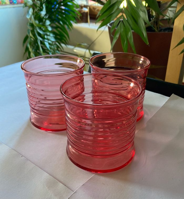 Verres Luminarc diabolo fraise