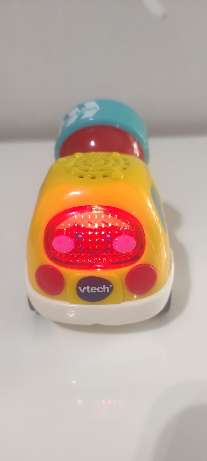 Bétonnière tu tu bolide vtech pile neuve - photo numéro 2