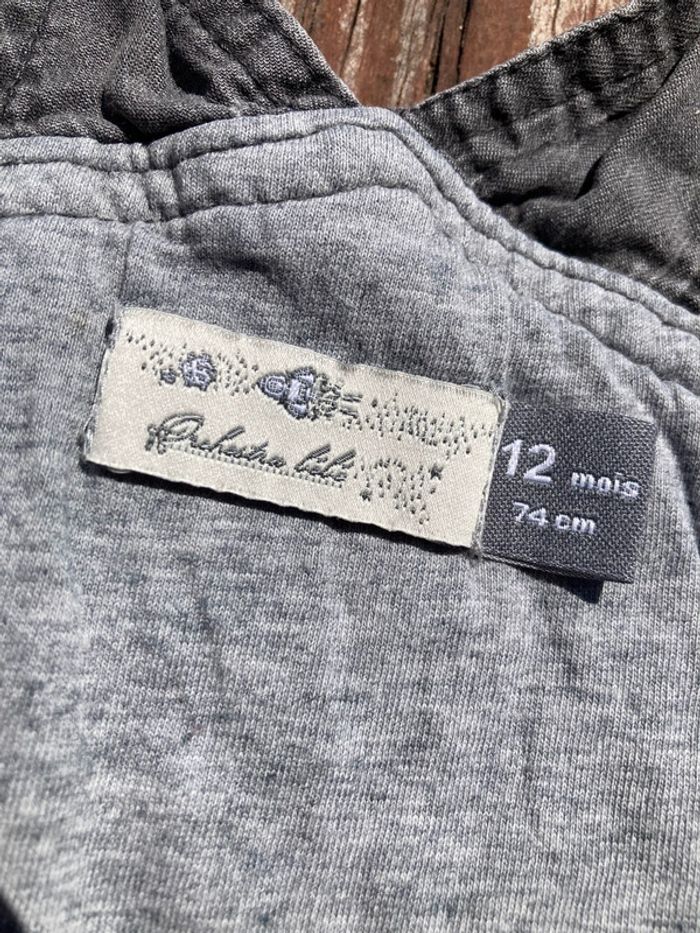 Salopette + Pull 12 mois - photo numéro 3