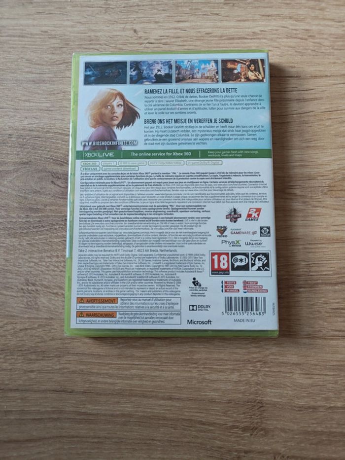 Bioshock Infinite Xbox 360 neuf - photo numéro 2