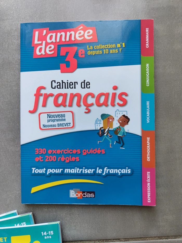 Lot livre 3ème brevet - photo numéro 2