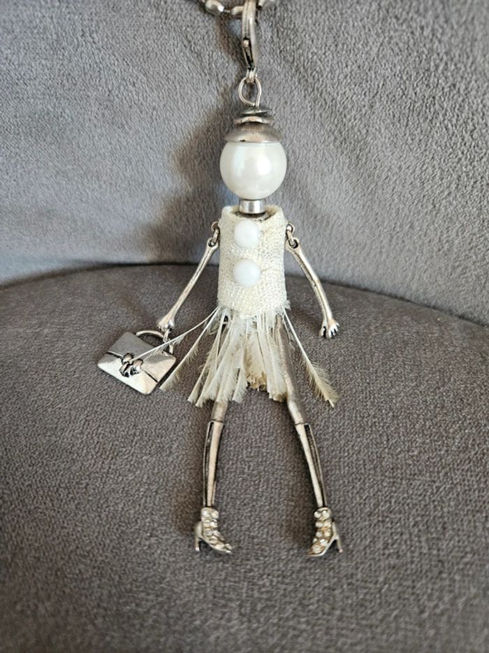 Collier long poupée lol bijoux - photo numéro 2