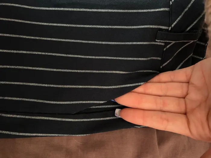 pantalon habillé à rayure - photo numéro 3