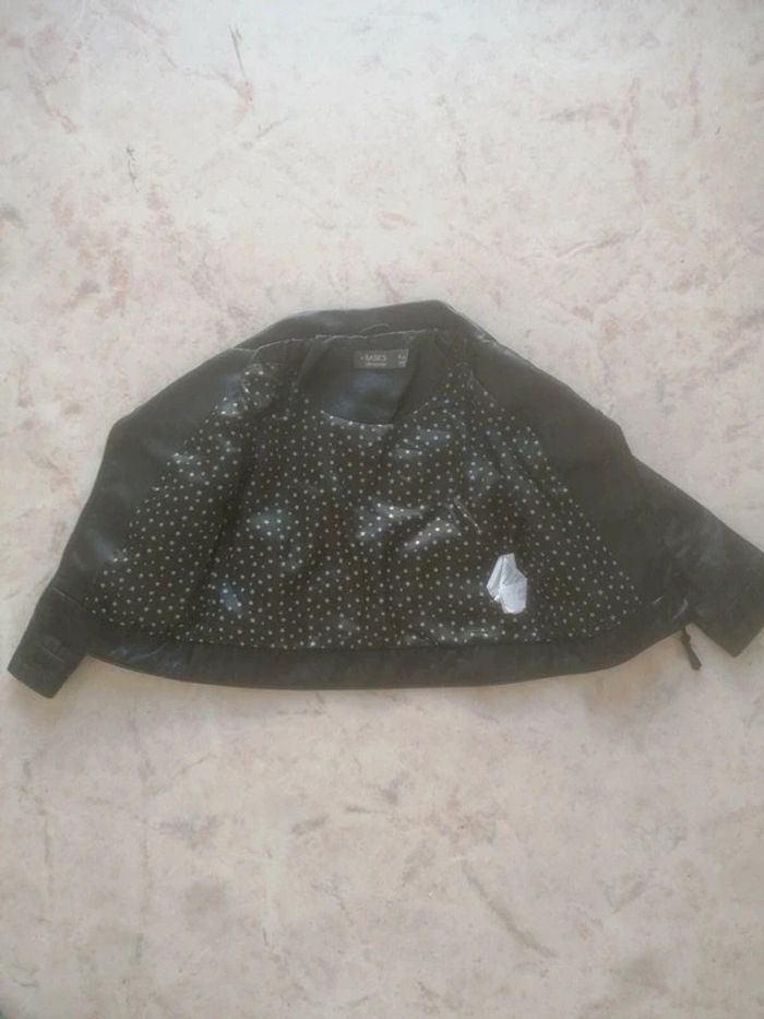 Veste en cuir enfant  4 ans - photo numéro 2