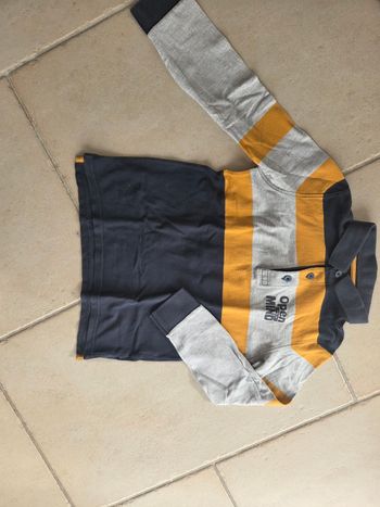 Polo manche longue okaidi