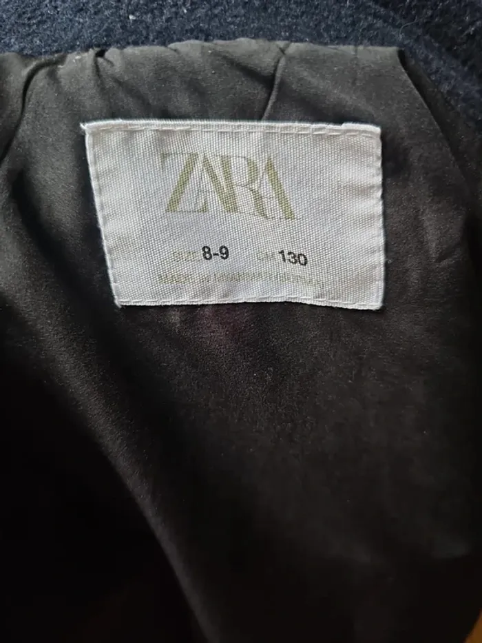 Veste caban Zara Marine 9 ans - photo numéro 6