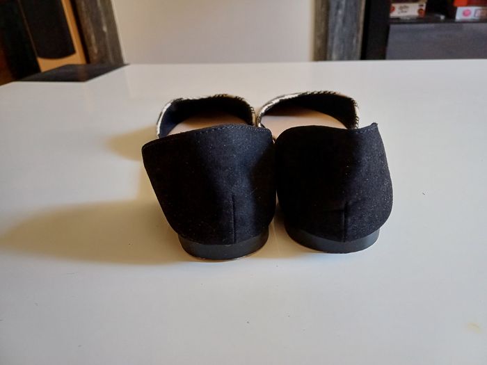 Jolies ballerines ouvertes et plates imprimé géométrique Sfera - photo numéro 6