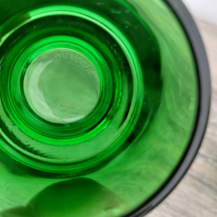 2 coquetiers huilor verre vert - photo numéro 6