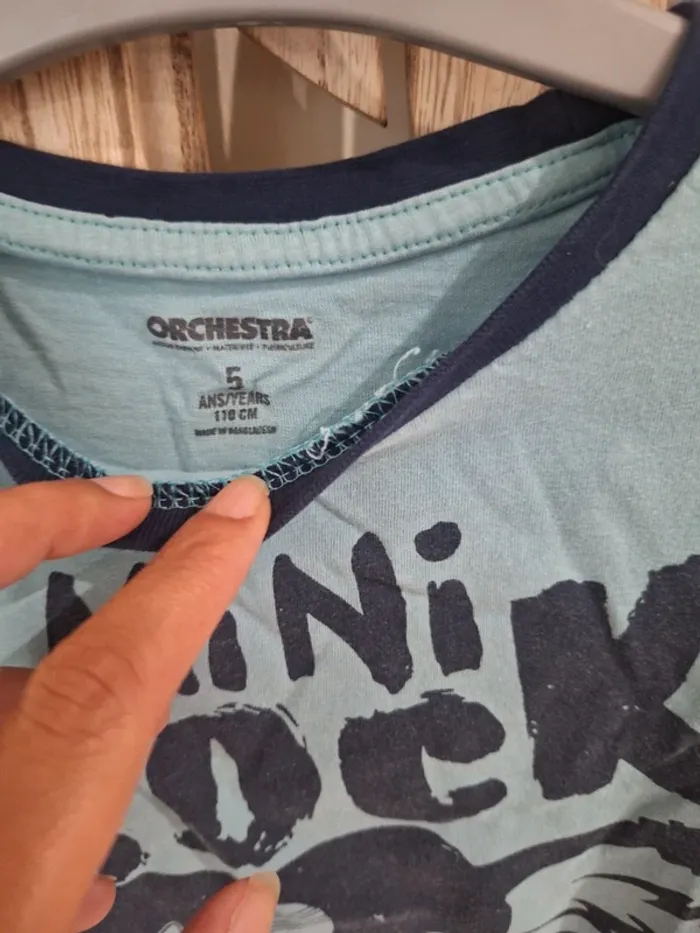 Tee shirt ml taille 5 ans - photo numéro 2