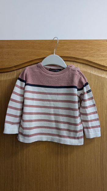 Pull marinière 18 mois