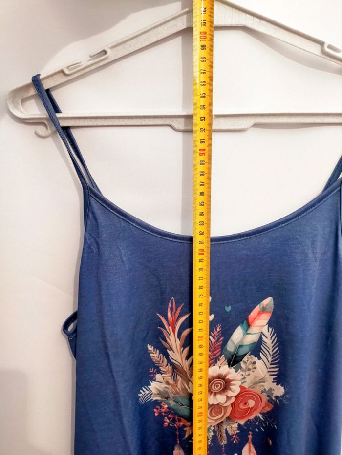 👗 robe d'été bleu neuve taille L - photo numéro 6