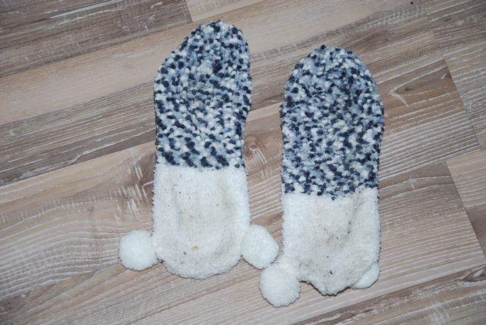 chaussette d'intérieur polaire femme 39 douce - photo numéro 2