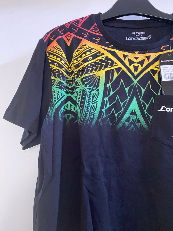 T shirt Longboard taille 14 ans Neuf - photo numéro 3