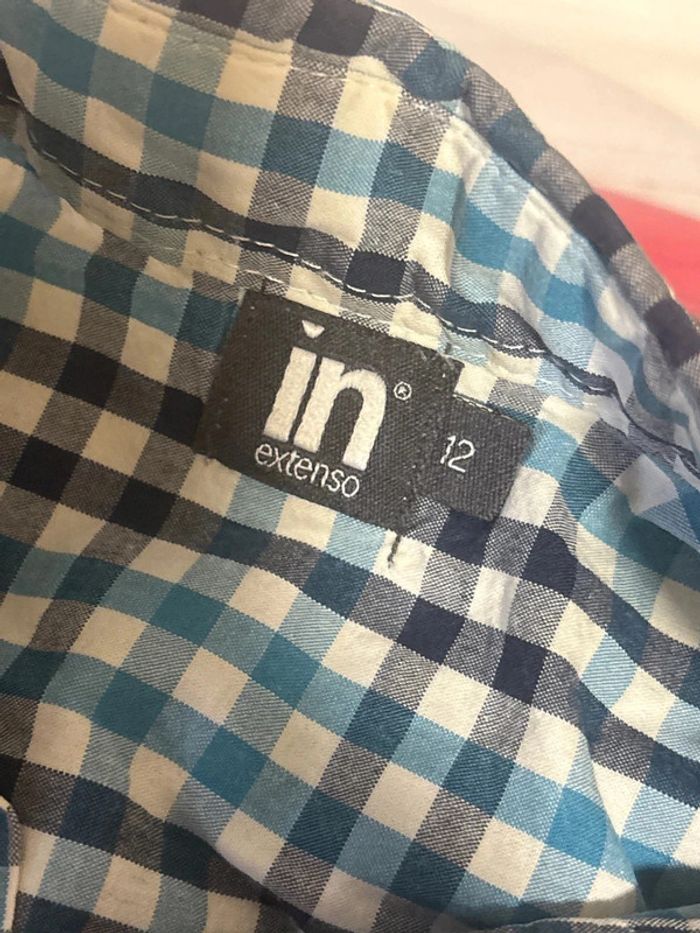 Pull avec col chemise taille 12ans marque in extenso - photo numéro 3