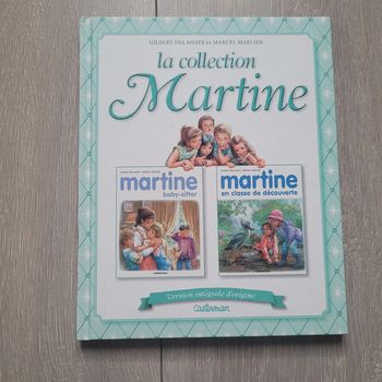 Livre double " la collection Martine "N°24,Martine baby-siter + Martine en classe de découverte