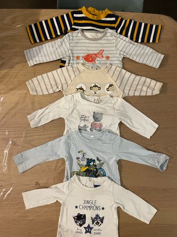 Lot 6 haut à manches longues