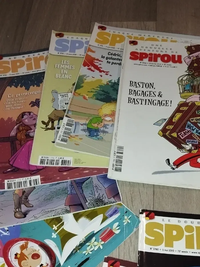 Lot de 12 magazines SPIROU année 2010 L003 - photo numéro 7