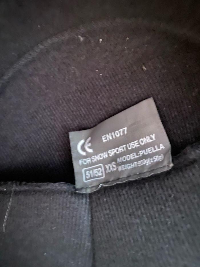 Casque de ski blanc décoré XXS Snoxx - photo numéro 5