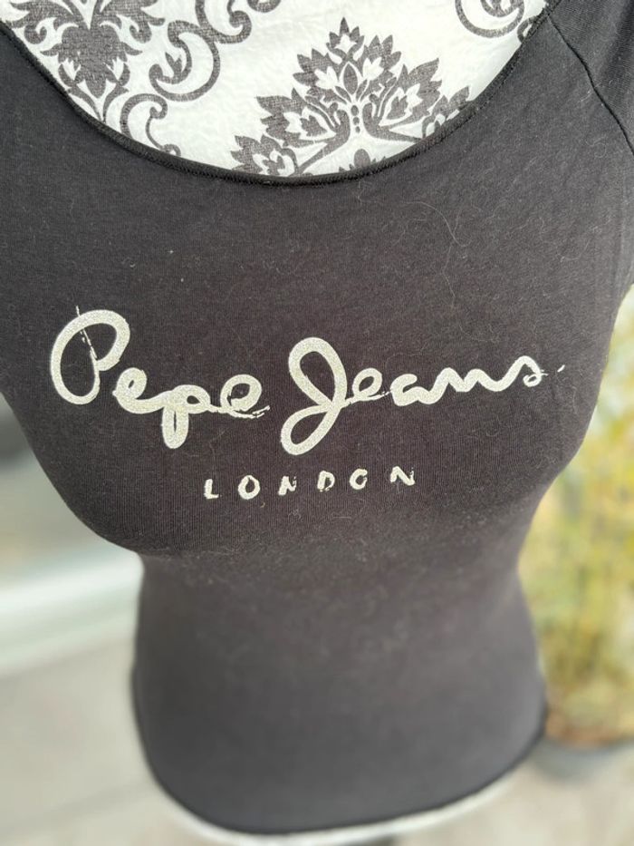 Jolie tee shirt femme, marque pépé jean , taille s (taille 36) - photo numéro 4