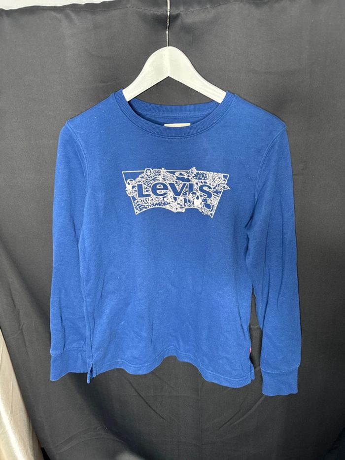 Sweat, léger bleu, Levis, taille 16 ans