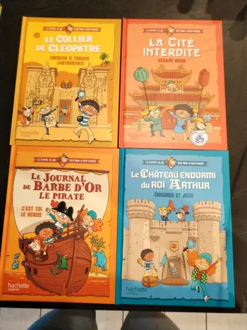 Lot 4 Livres d'activités