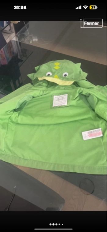 Blouson impér 6/9 mois  Primark neuf