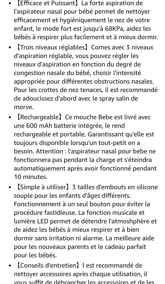 Mouche bébé électrique - photo numéro 3