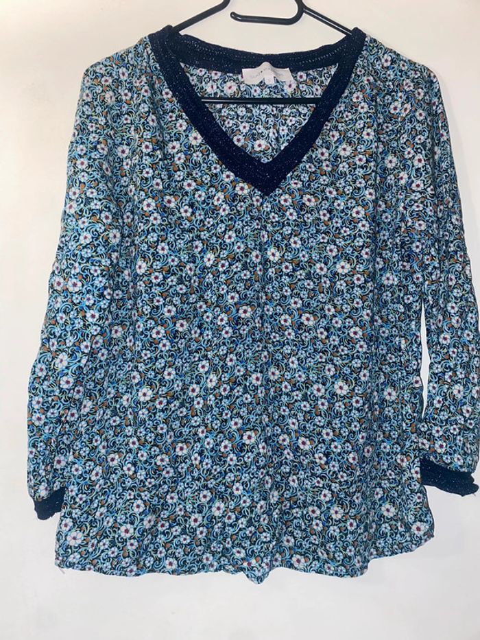 Blouse fleurie