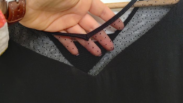 Robe noir Promod - sans étiquette de taille - photo numéro 3