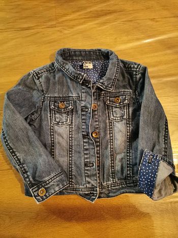 Veste en jean 4 ans