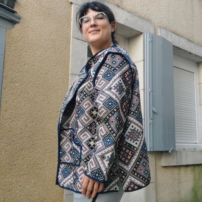 Magnifique veste Vintage pour XL oversize - photo numéro 2