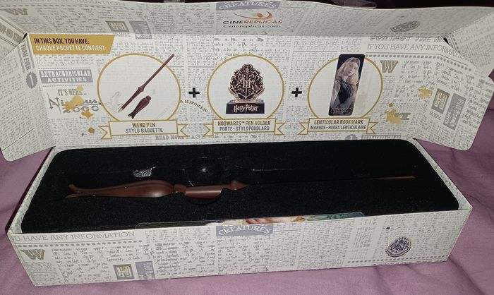 Stylo baguette sur socle Luna Lovegood - photo numéro 9