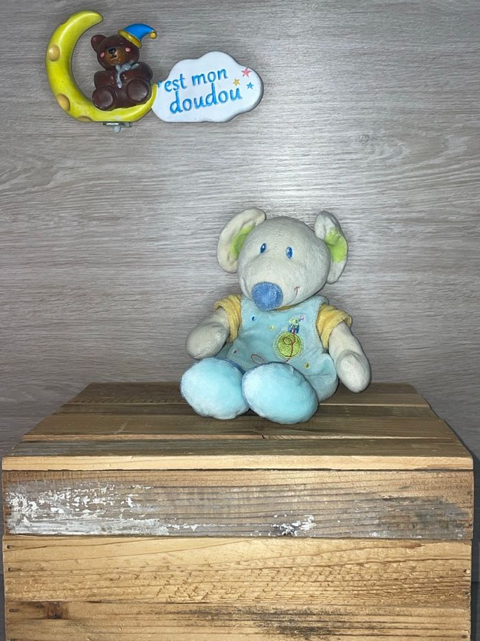 MD196 doudou souris 🐭 mots d’enfants