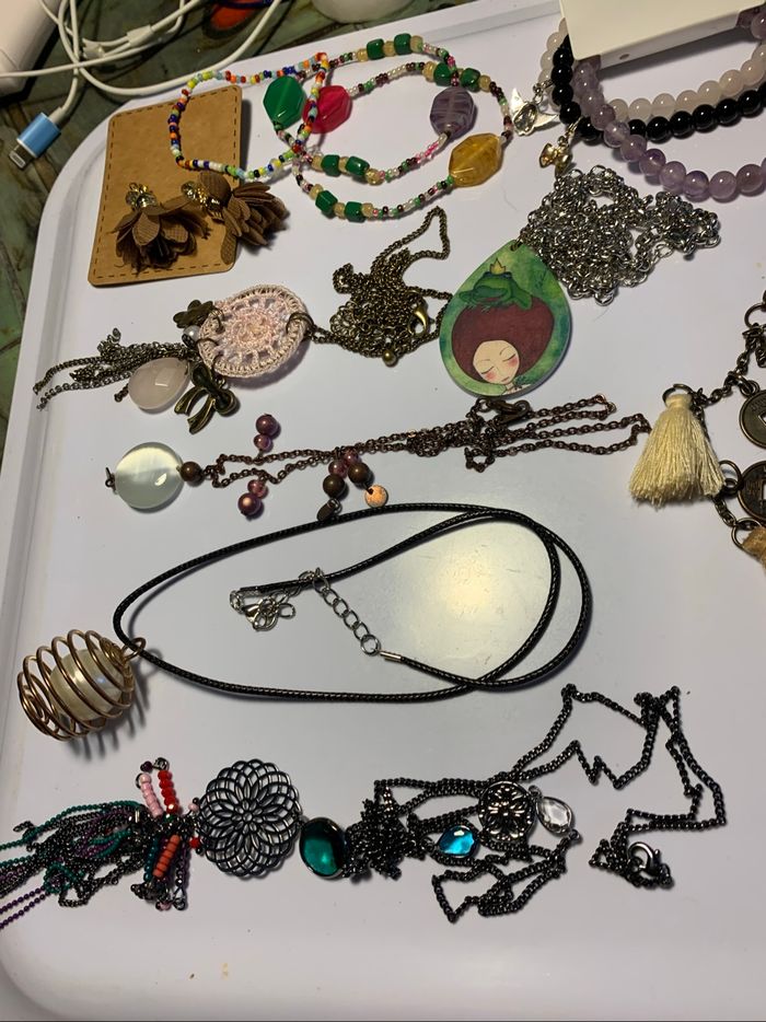 Gros lot bijoux style bohème ( lire descriptif) - photo numéro 8