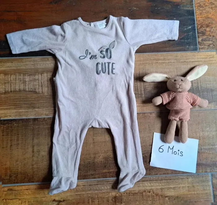 Pyjama 6 mois - photo numéro 2
