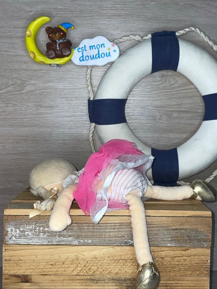 PB49 doudou poupée 👧🏼 petit bateau - photo numéro 2