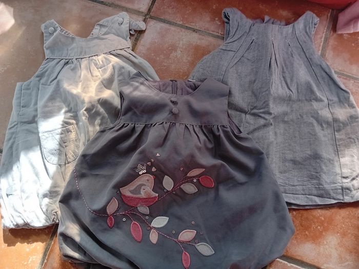 Lot de 3 robes