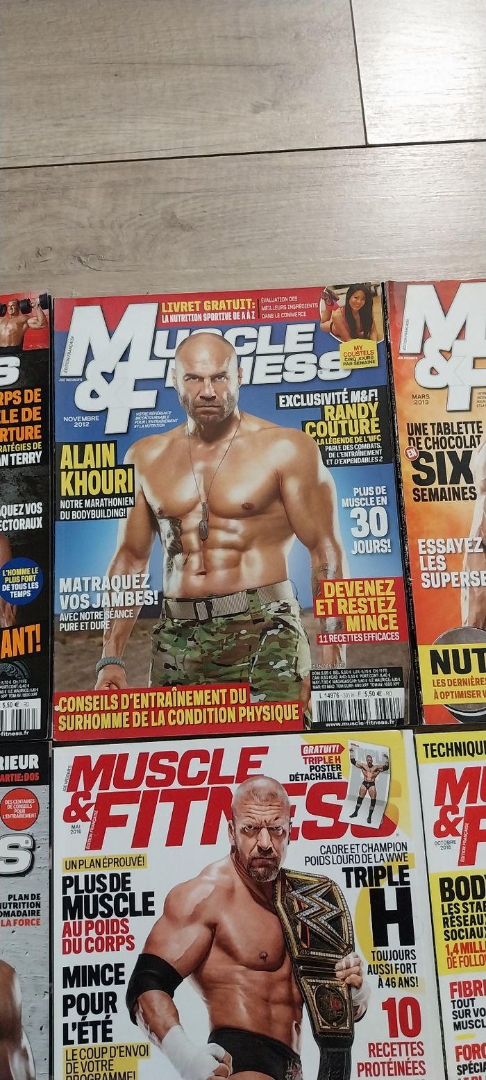 Lot magazines Musculation - photo numéro 7
