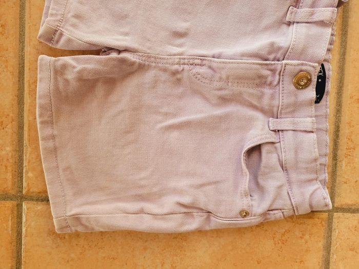 Short violet clair jean stretch 7-8 ans - photo numéro 8