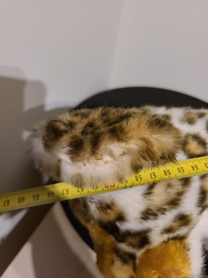 peluche panthère realiste - photo numéro 4