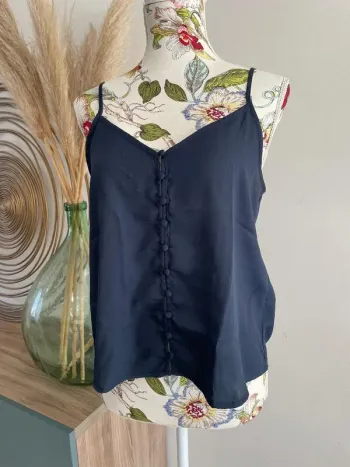 Débardeur bleu marine Even&Odd T38