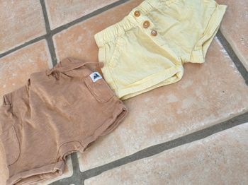 Short bébé et bodie