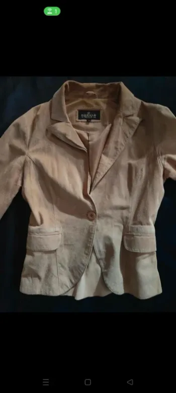 Jolie blazer 38 daim Naf Naf 💎