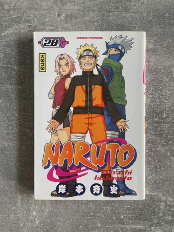 Manga Naruto tome 28 en version française.