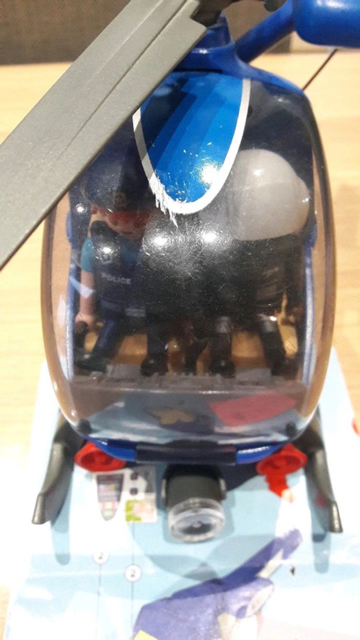 Hélicoptère de police playmobil - photo numéro 6