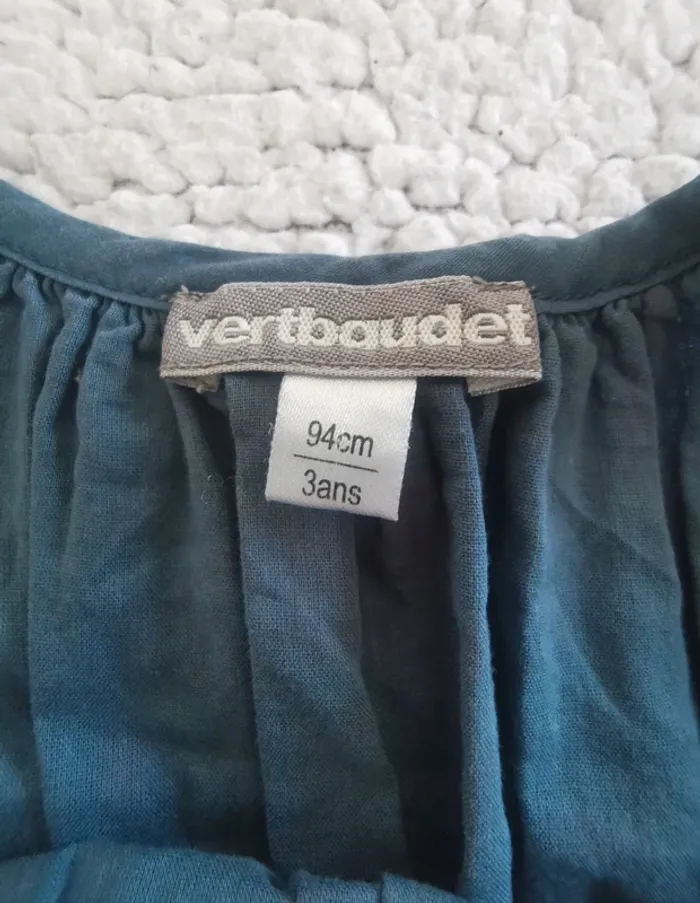 Robe longue à fleurs Vertbaudet 3 ans - photo numéro 3
