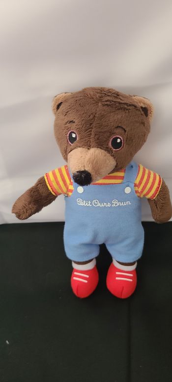 Peluche Petit Ours Brun Bean Bag Jemini