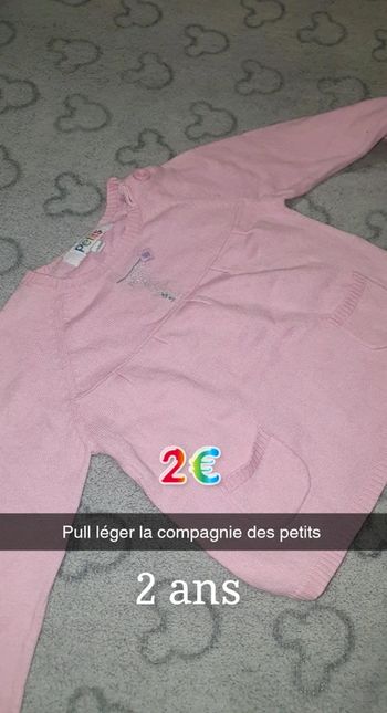 Pull leger fille
