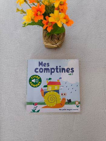 Livre sonore Mes comptines 1 Gallimard